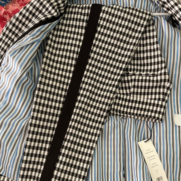 EUC Veronica Beard Caldwell Gingham Dickey Jacket - Picture 9 of 10
